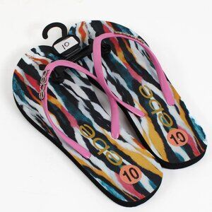 Bebe Flip Flops - NWOT - Size 10